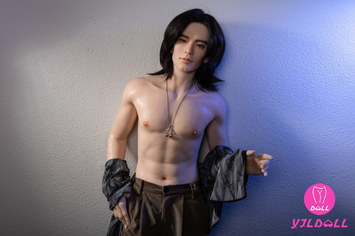 Čārlza vīriešu dzimuma lelle (YJL Doll 177 cm MD013 silikons)