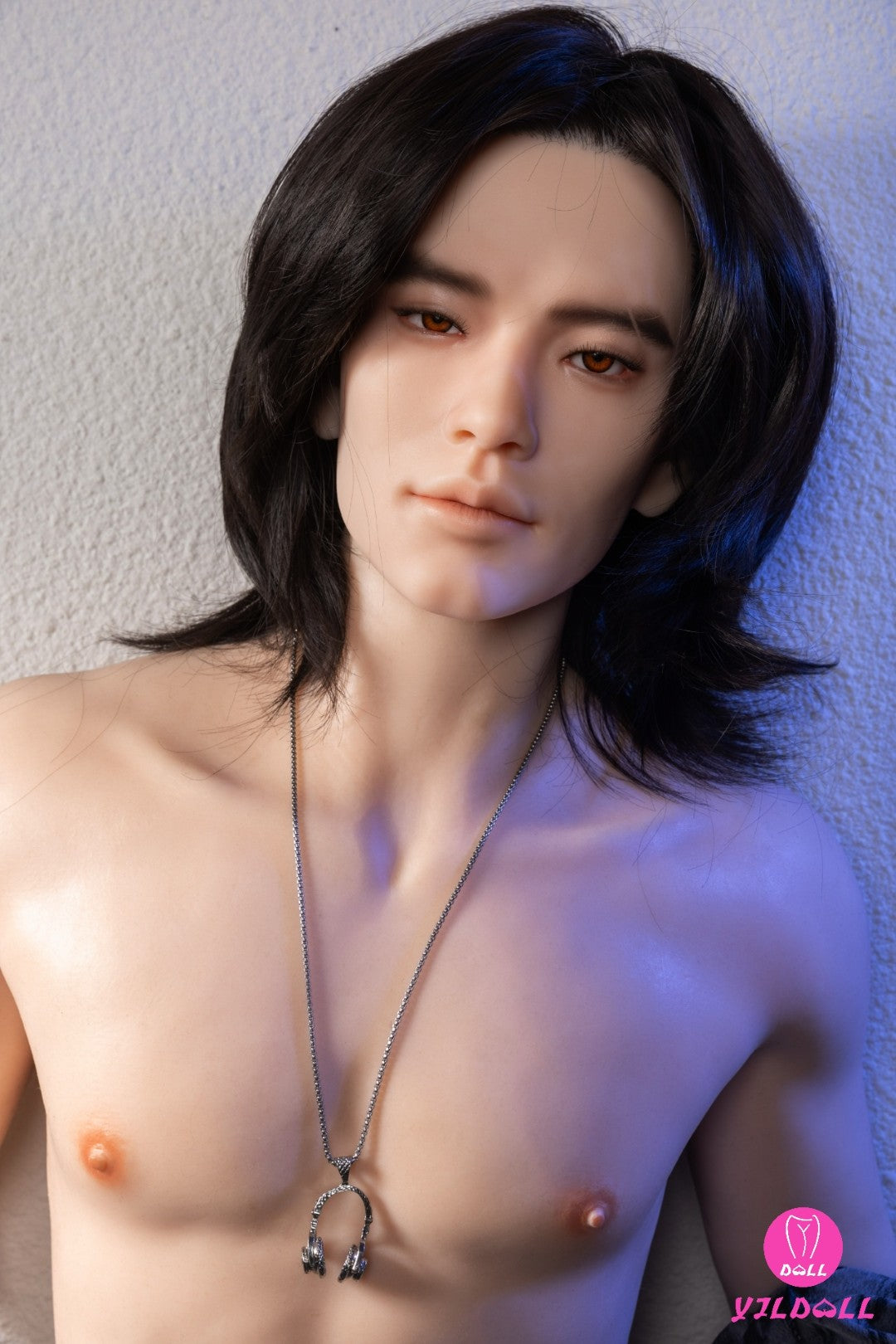 Čārlza vīriešu dzimuma lelle (YJL Doll 177 cm MD013 silikons)