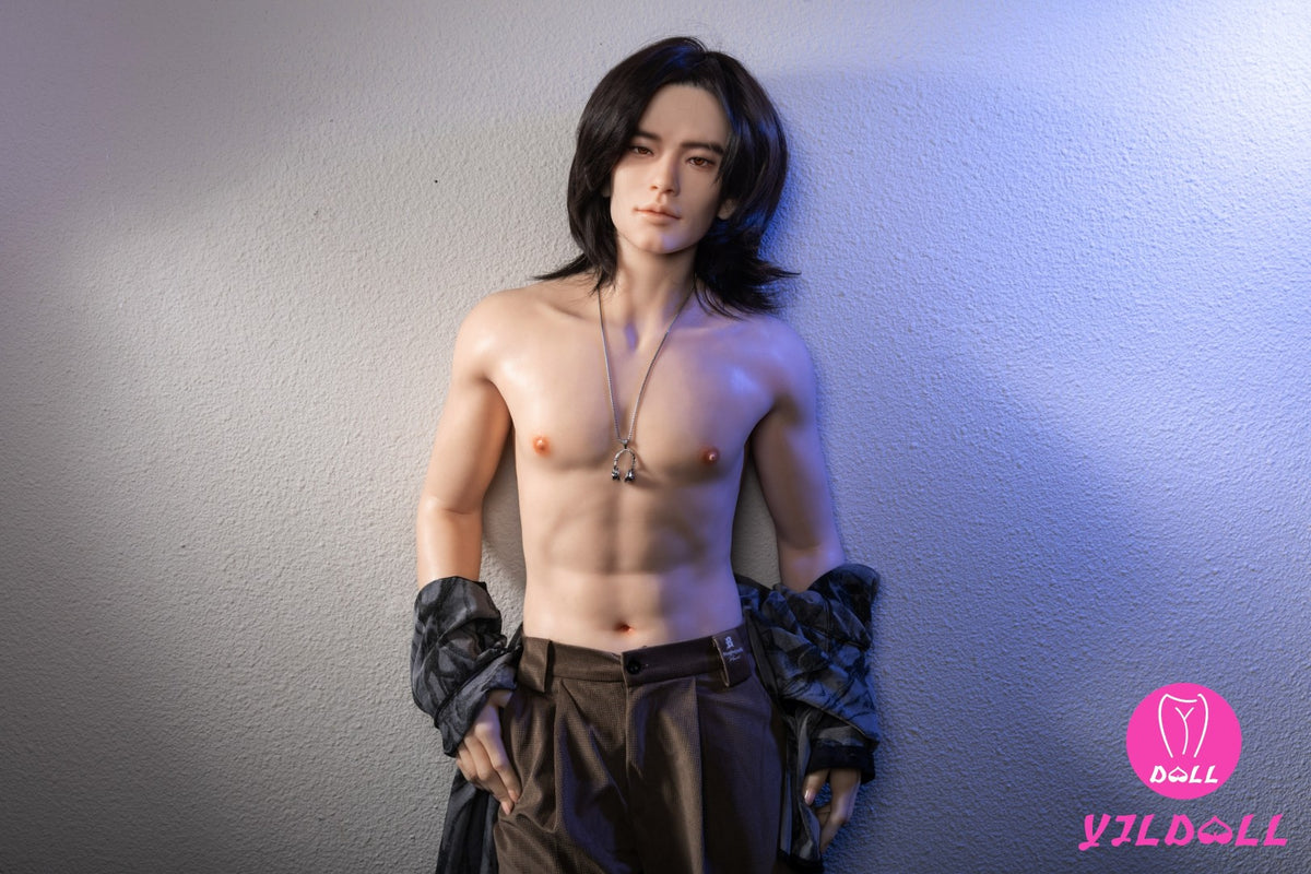 Čārlza vīriešu dzimuma lelle (YJL Doll 177 cm MD013 silikons)