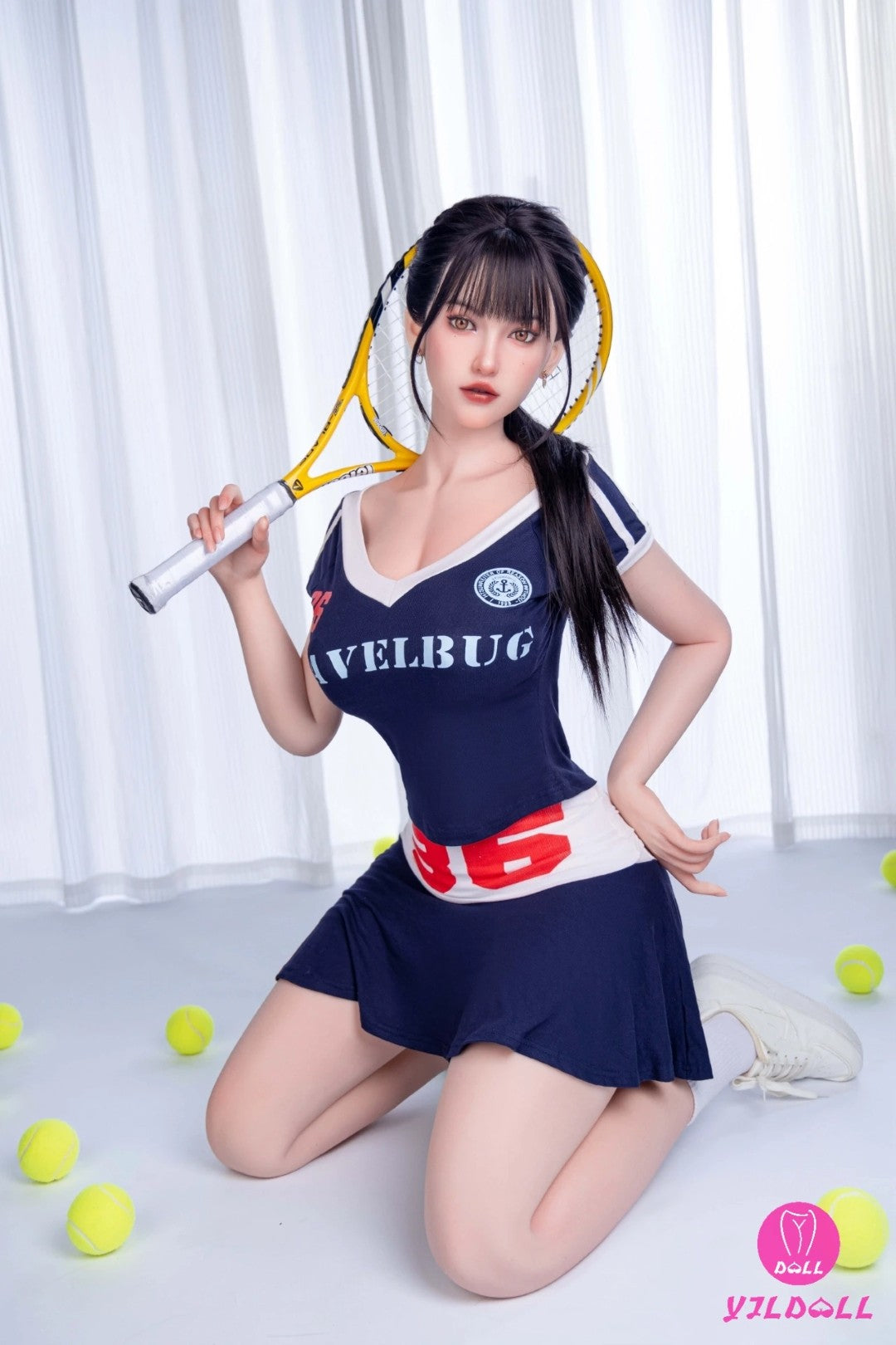 Seksa lelle Eva (YJL Doll 168 cm E-Cus #454 silikons)