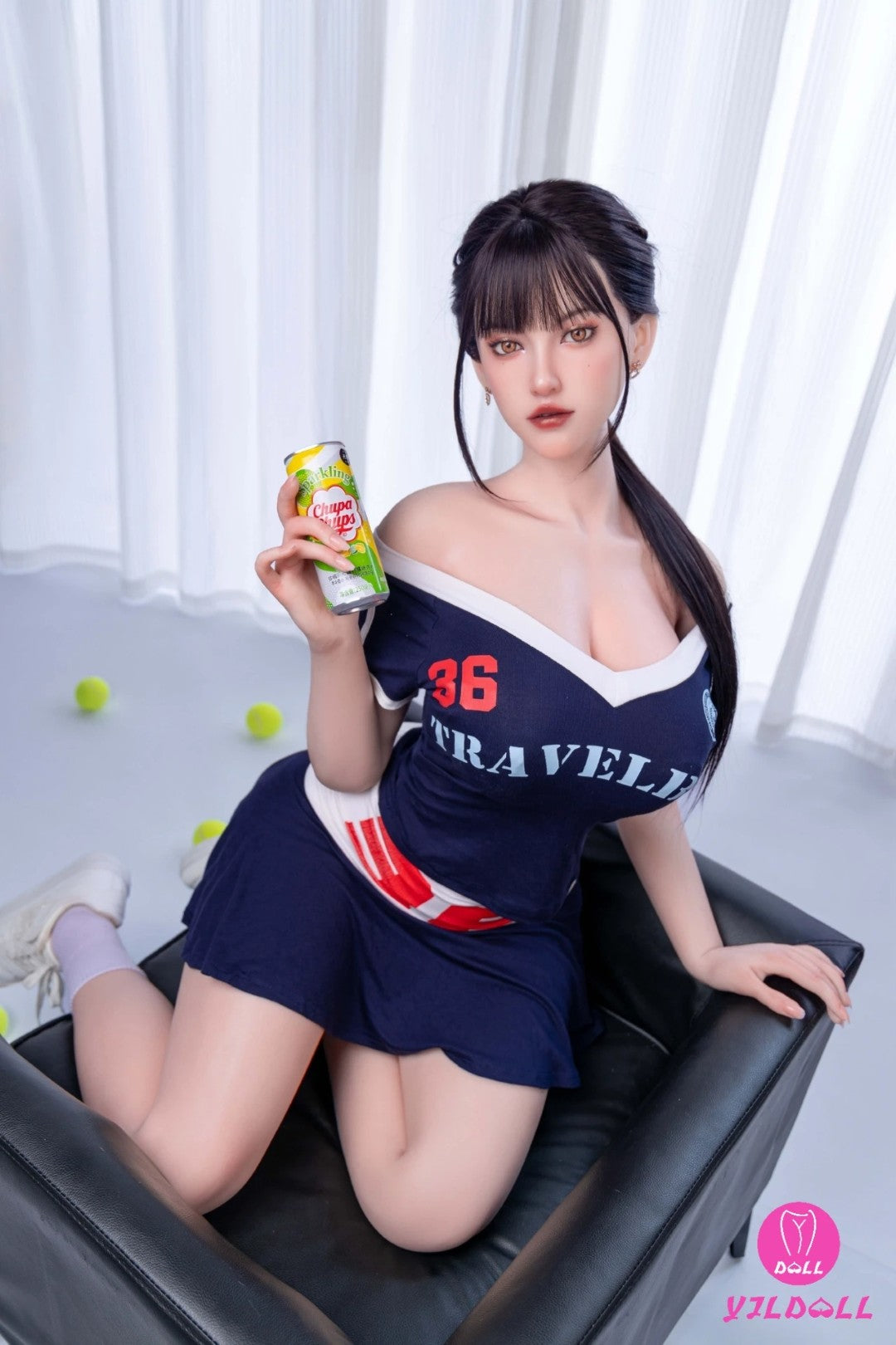 Seksa lelle Eva (YJL Doll 168 cm E-Cus #454 silikons)