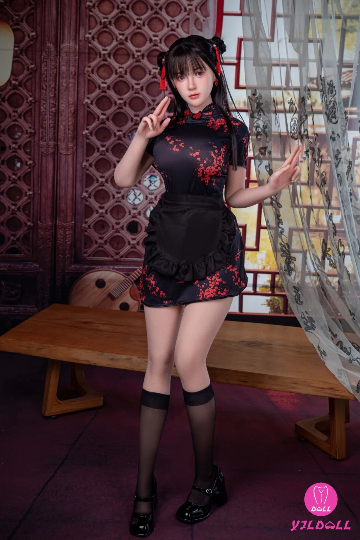 Bai Yu seksa lelle (YJL Doll 168 cm E-Cus #455 silikons)