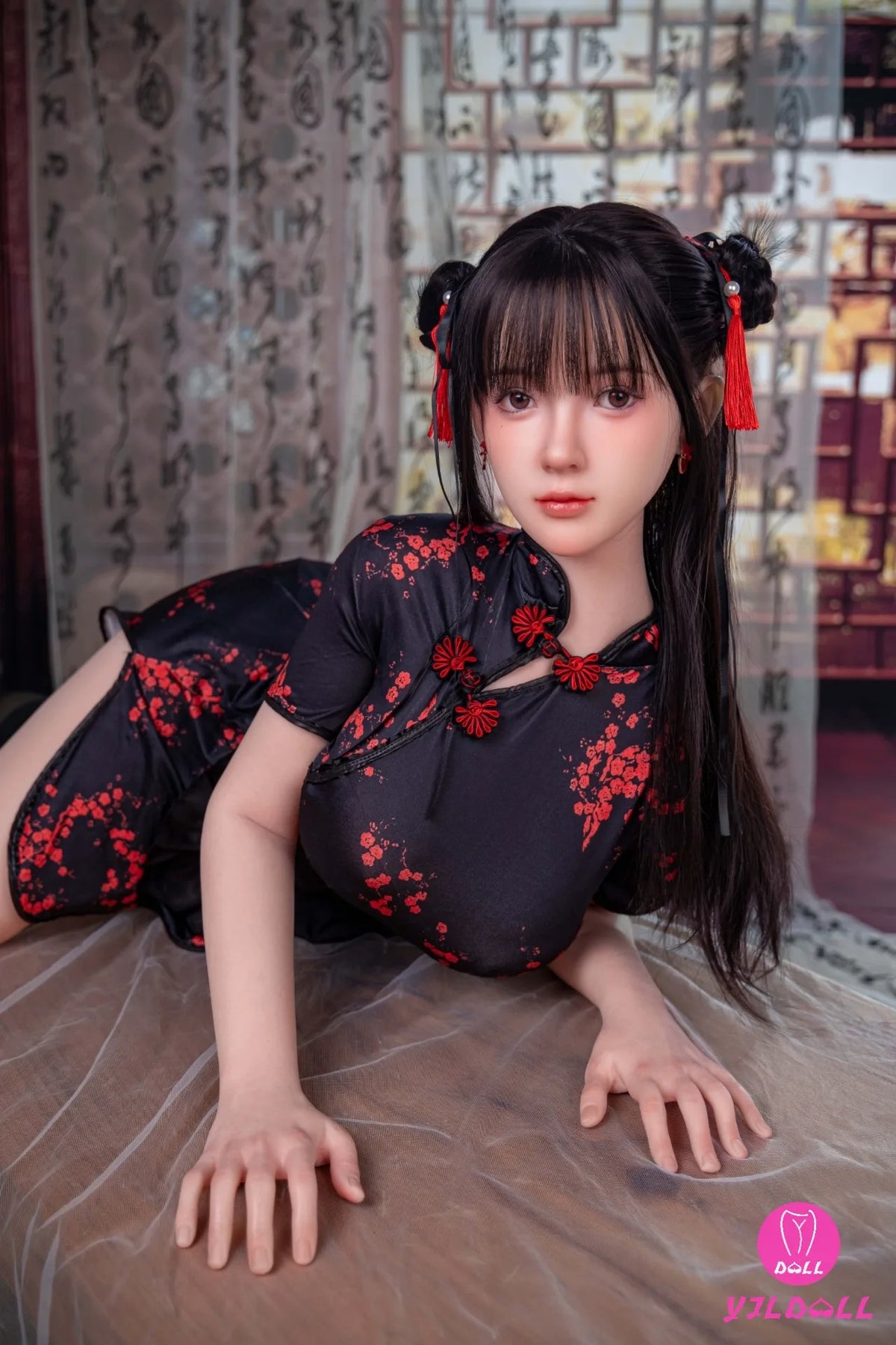 Bai Yu seksa lelle (YJL Doll 168 cm E-Cus #455 silikons)
