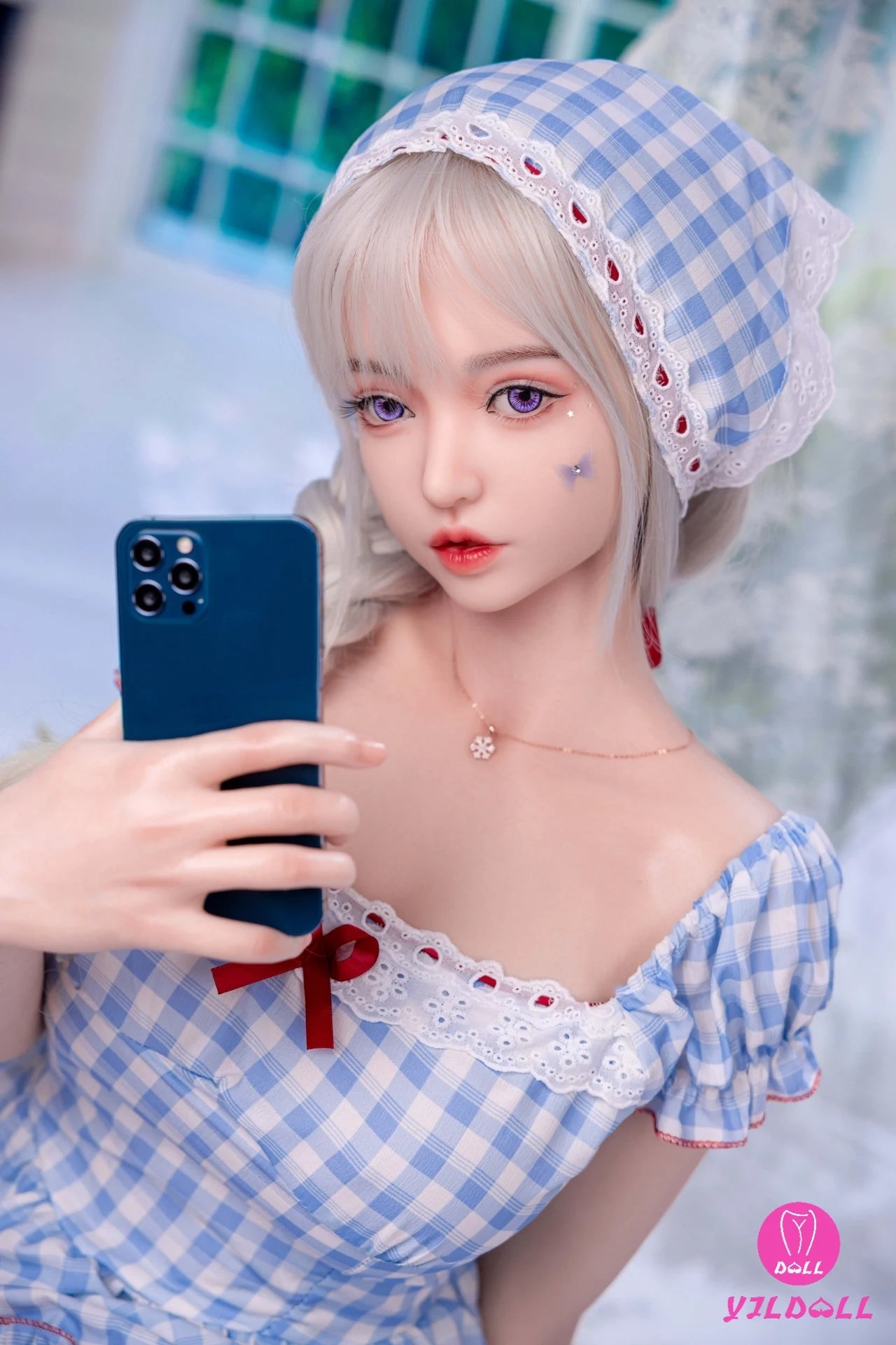 Lv Ling seksa lelle (YJL Doll 168 cm E-Cus #457 silikons)