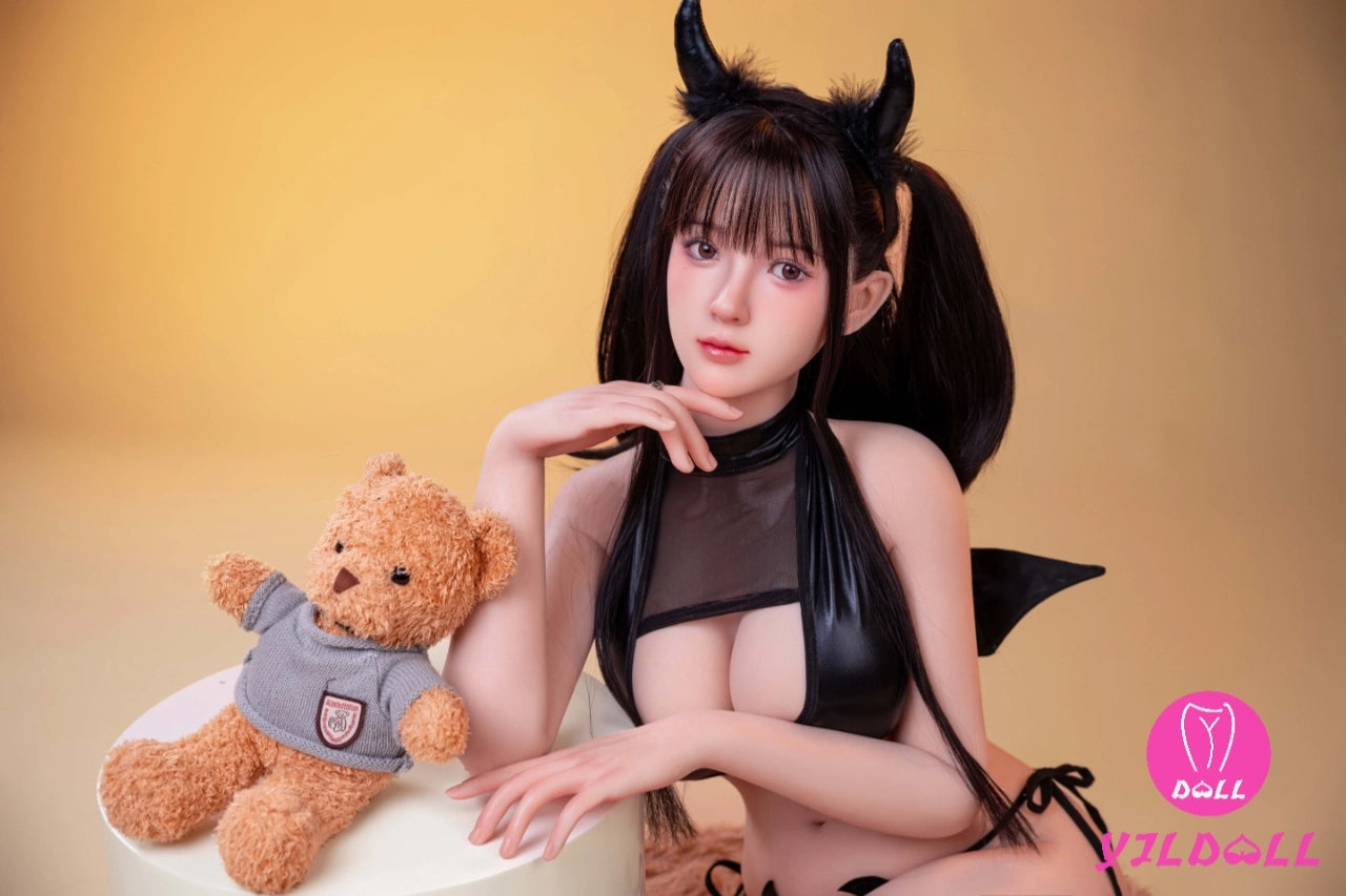 Cjao Jing seksa lelle (YJL Doll 168 cm E-Cus #453 silikons)
