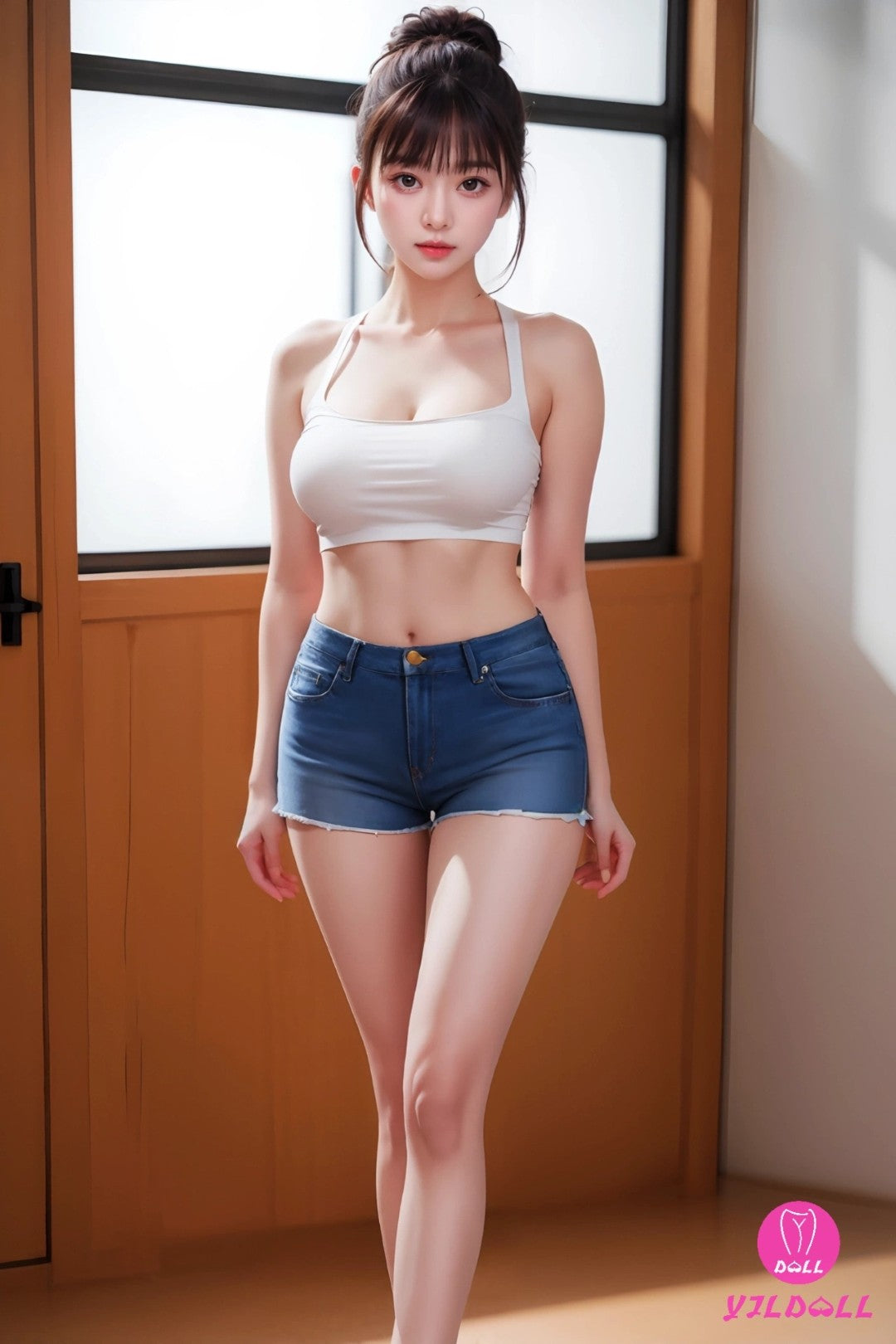Šijana seksa lelle (YJL Doll 168 cm D-Cup #416 silikons)