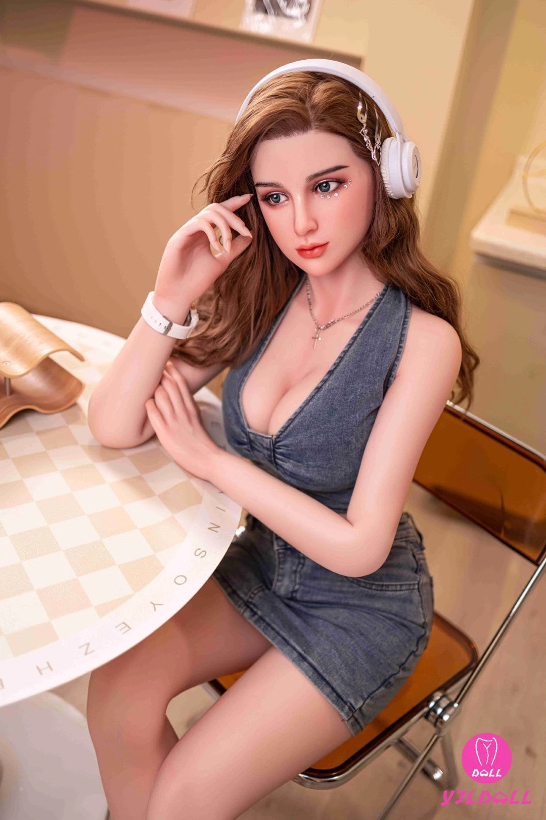 Džinnas seksa lelle (YJL Doll 168 cm E-Cus #352 silikons)