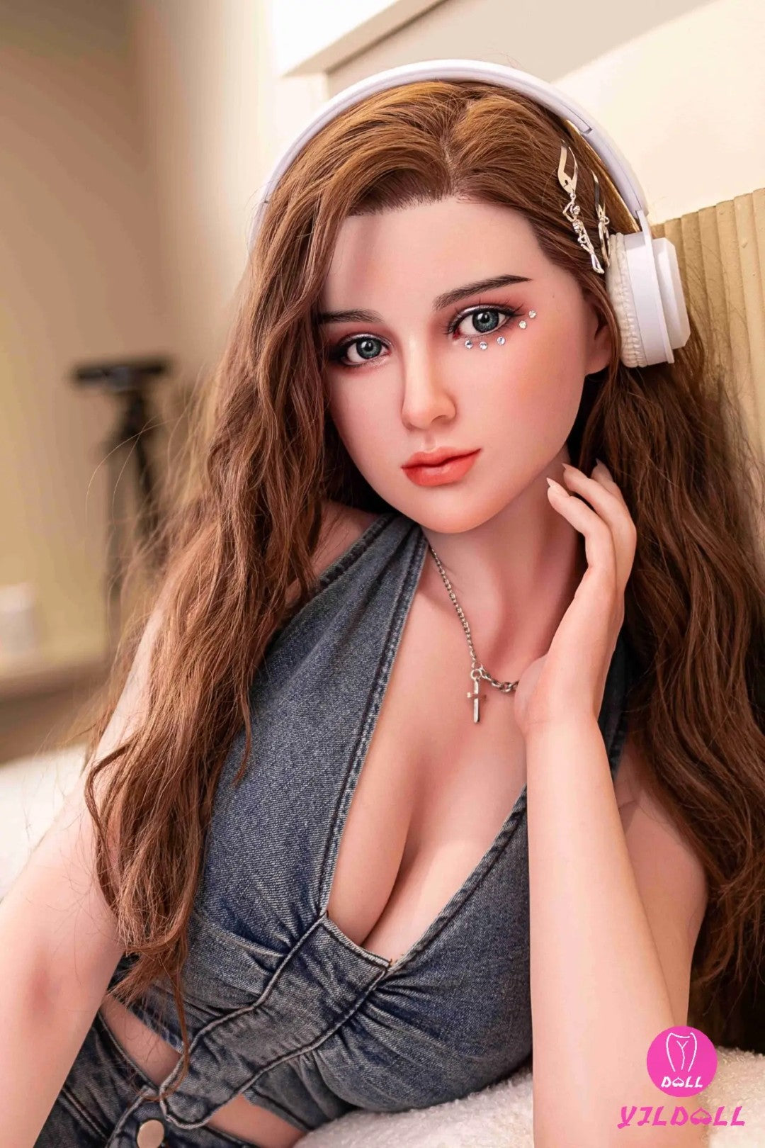 Džinnas seksa lelle (YJL Doll 168 cm E-Cus #352 silikons)