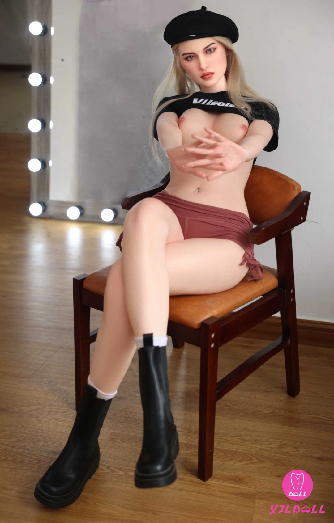 Seksa lelle Aitana (YJL Doll 172 cm E-Cus #153 silikons)