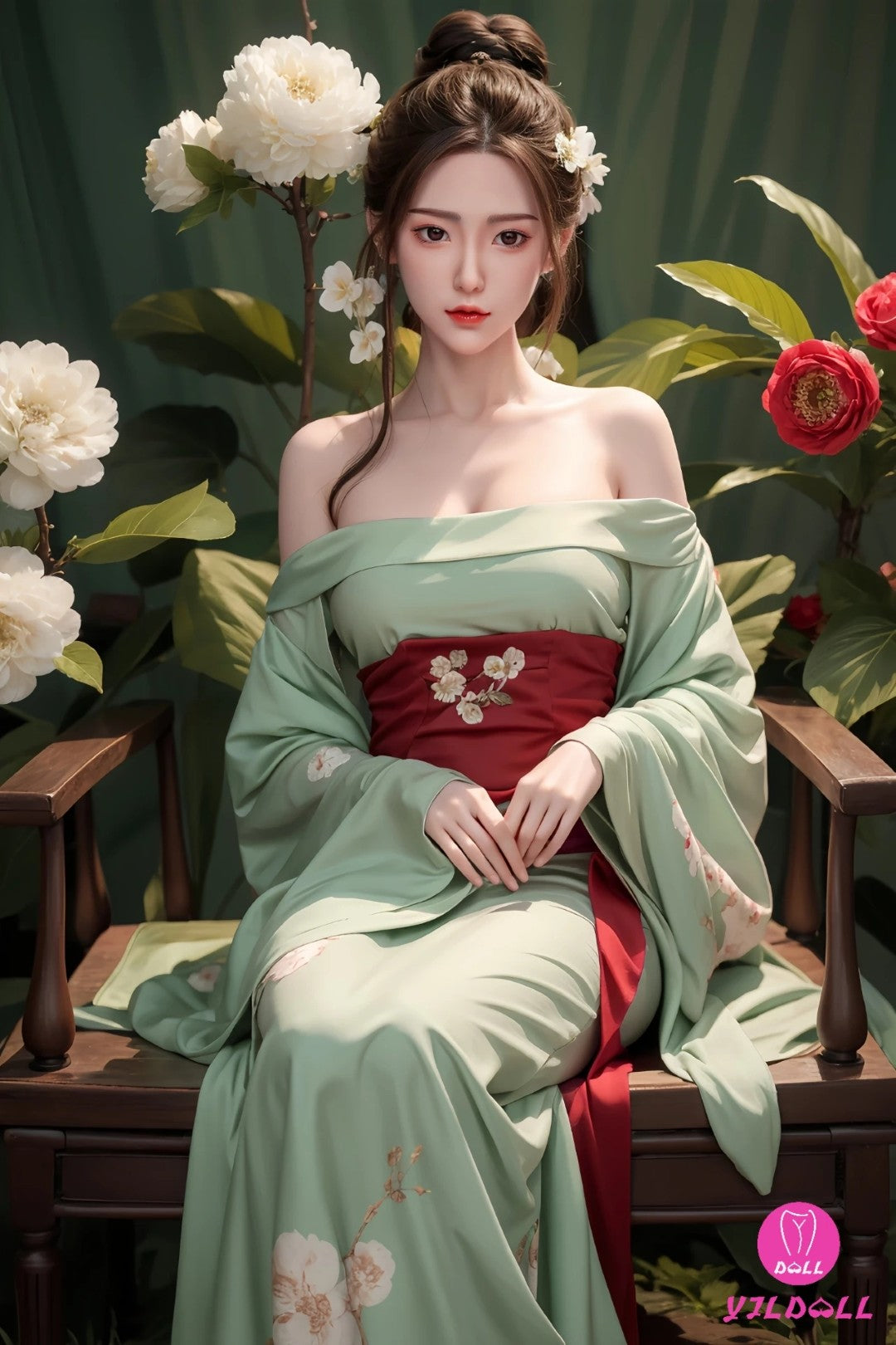 Fan Jing Sex Doll (YJL Doll 165 cm D-Cup #449 silikons)