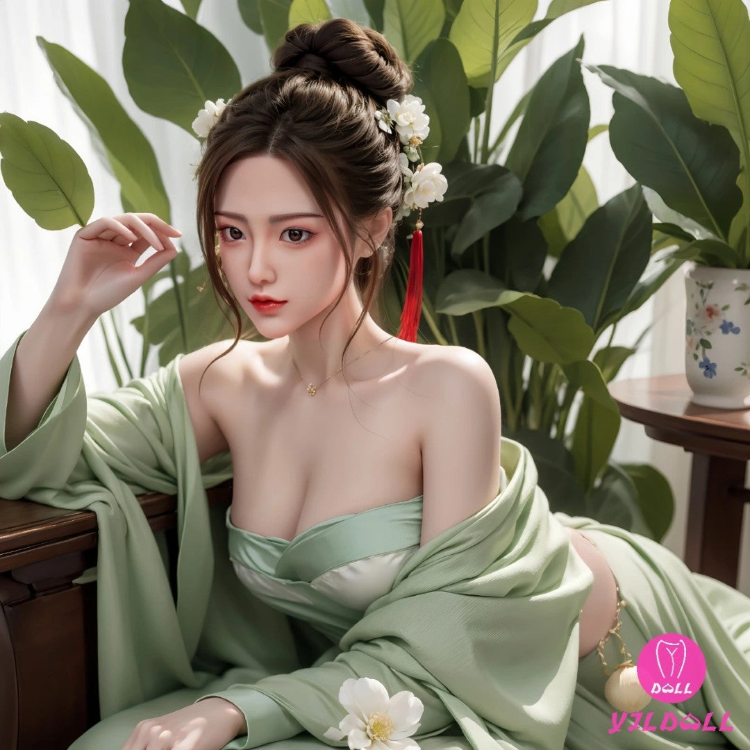 Fan Jing Sex Doll (YJL Doll 165 cm D-Cup #449 silikons)