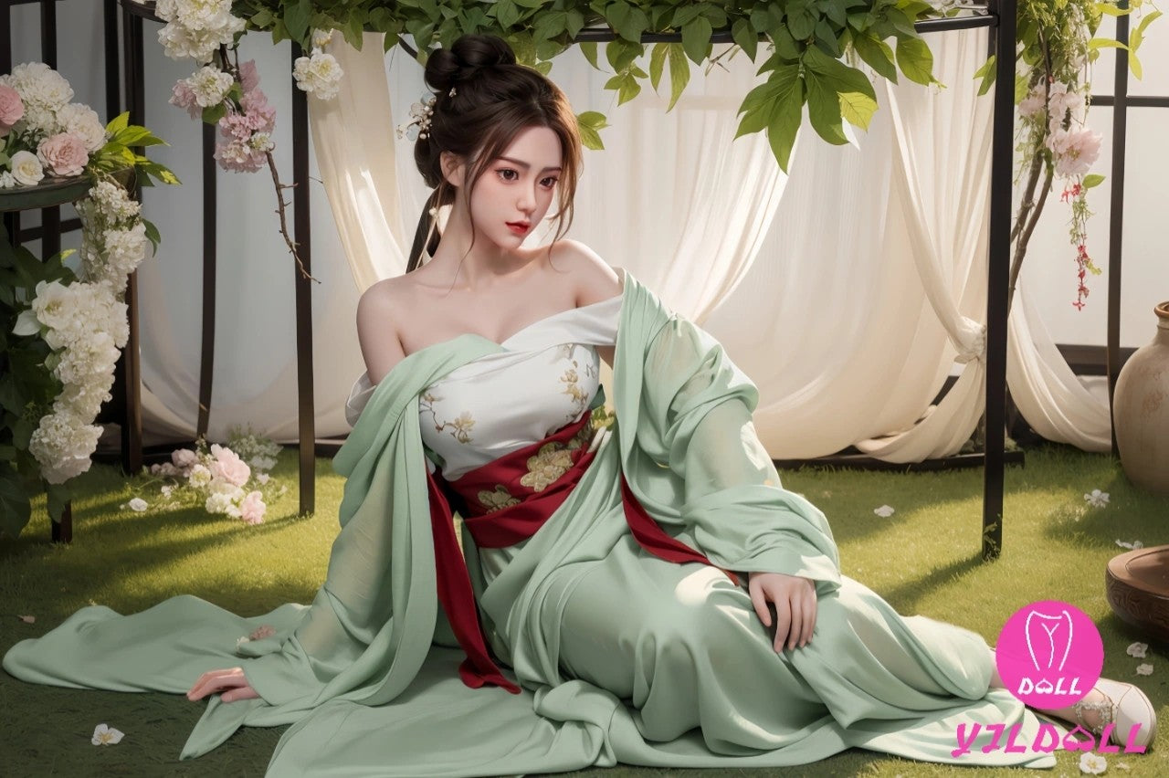 Fan Jing Sex Doll (YJL Doll 165 cm D-Cup #449 silikons)