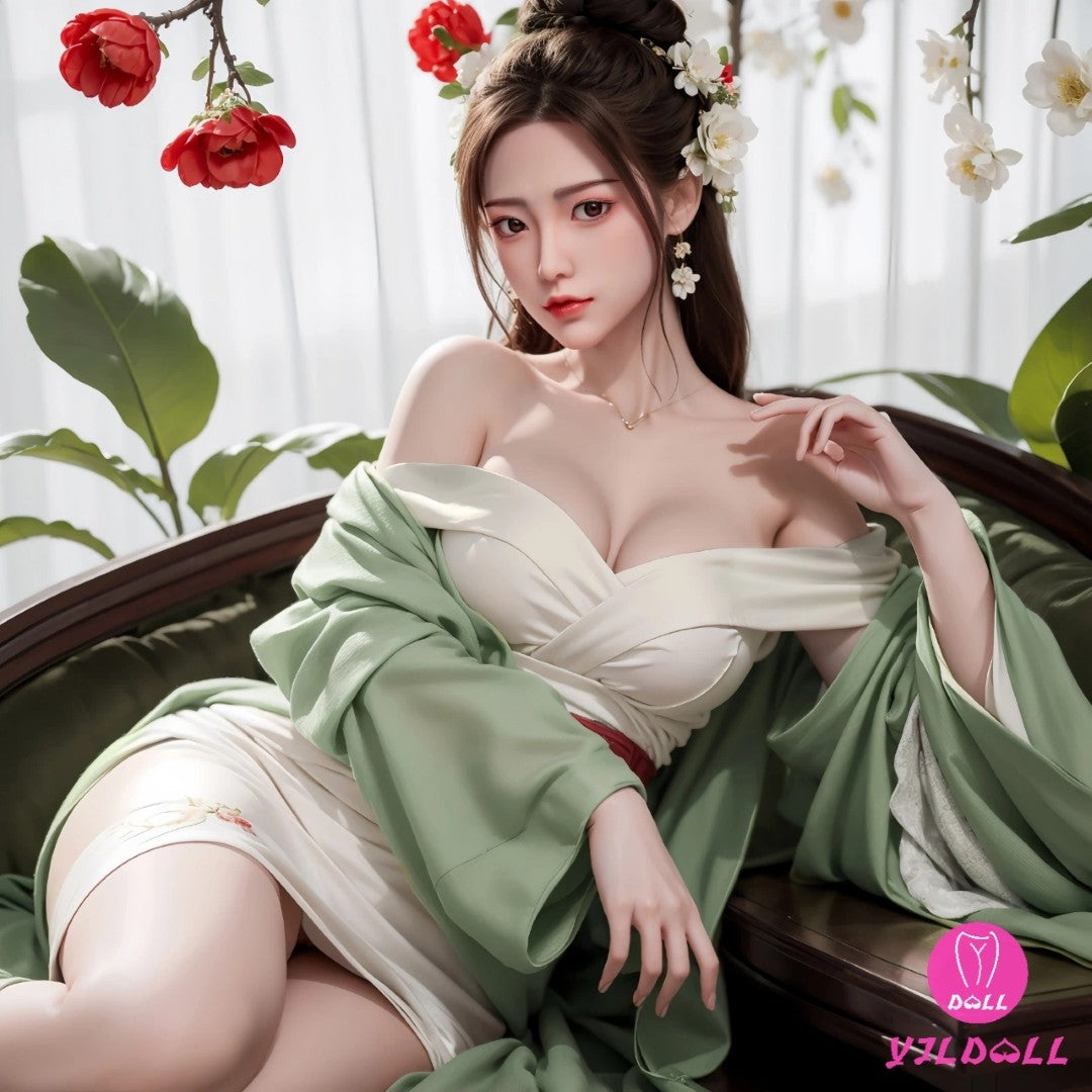 Fan Jing Sex Doll (YJL Doll 165 cm D-Cup #449 silikons)