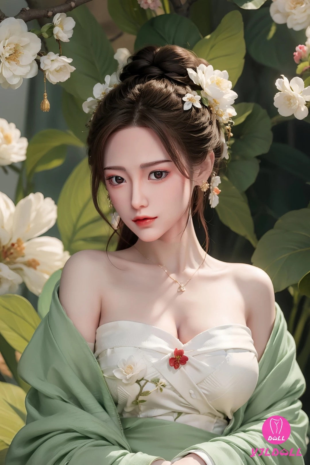 Fan Jing Sex Doll (YJL Doll 165 cm D-Cup #449 silikons)