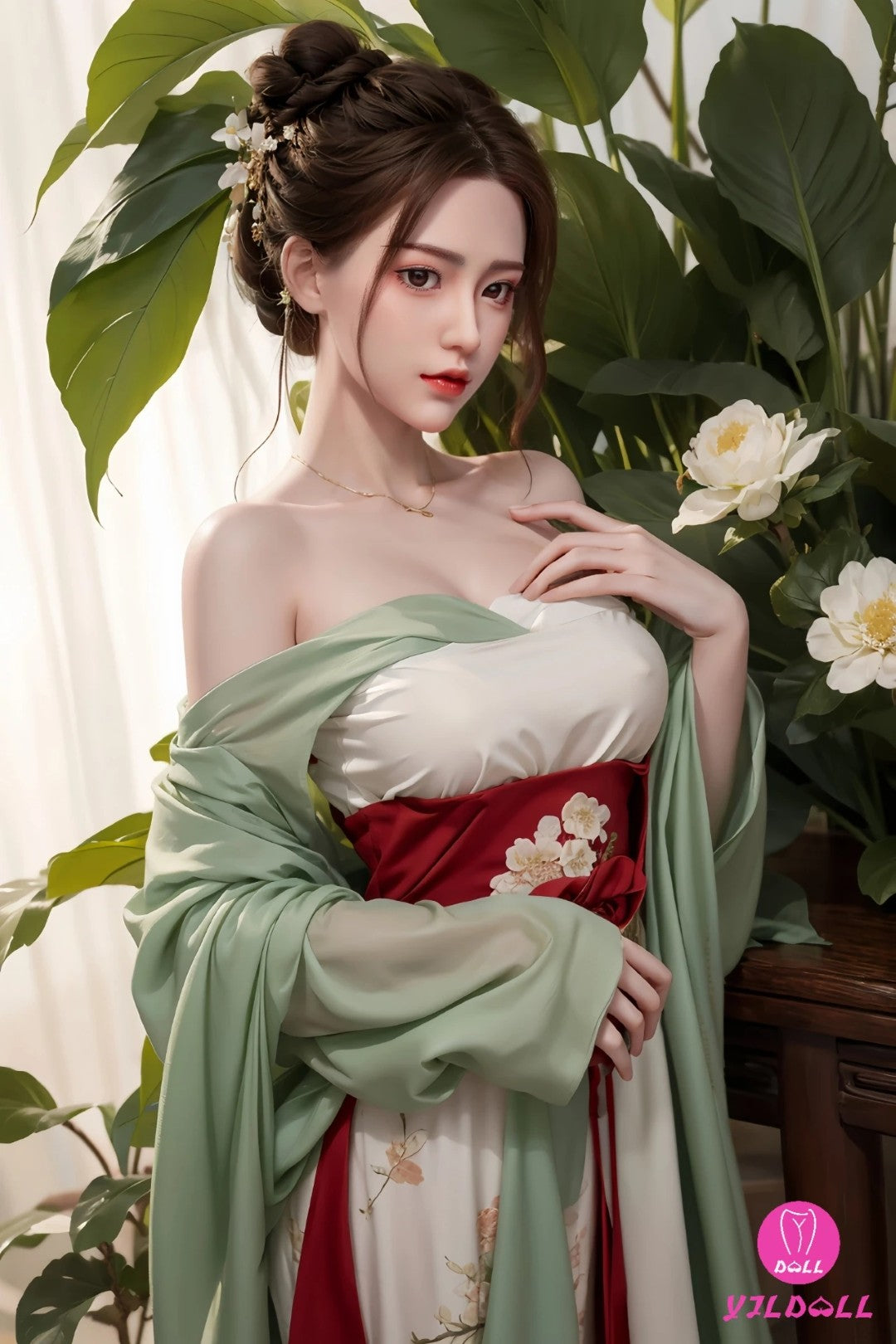 Fan Jing Sex Doll (YJL Doll 165 cm D-Cup #449 silikons)