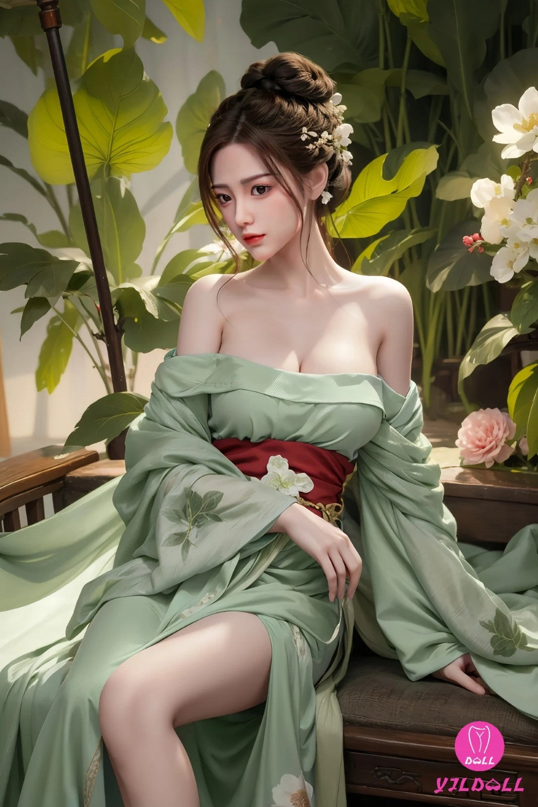 Fan Jing Sex Doll (YJL Doll 165 cm D-Cup #449 silikons)