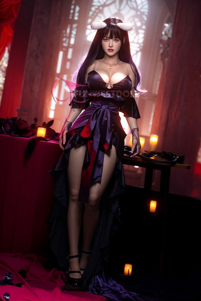Hloja seksa lelle (FunWest Doll 160cm E-kauss #035S silikons)