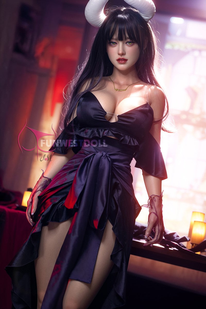 Hloja seksa lelle (FunWest Doll 160cm E-kauss #035S silikons)