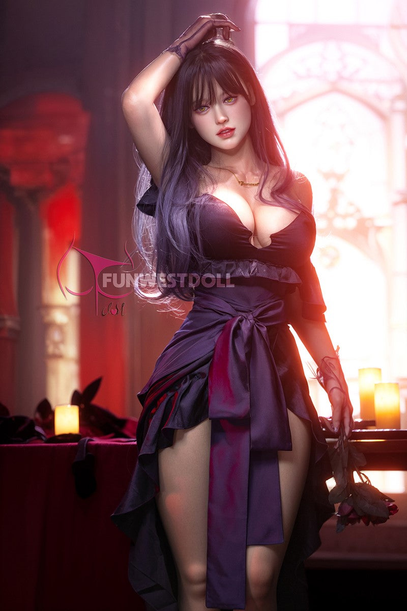 Hloja seksa lelle (FunWest Doll 160cm E-kauss #035S silikons)