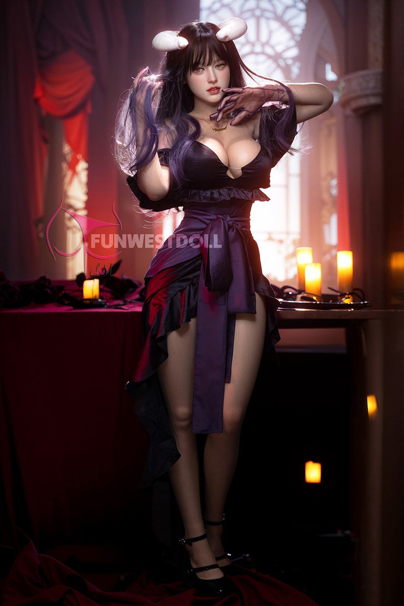 Hloja seksa lelle (FunWest Doll 160cm E-kauss #035S silikons)