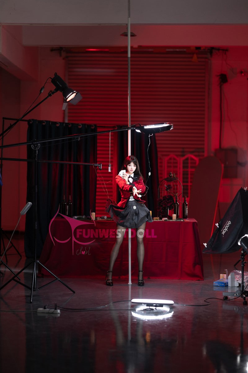 Yumeko Jabami seksa lelle (FunWest Doll 159 cm A-kauss #038S silikons)