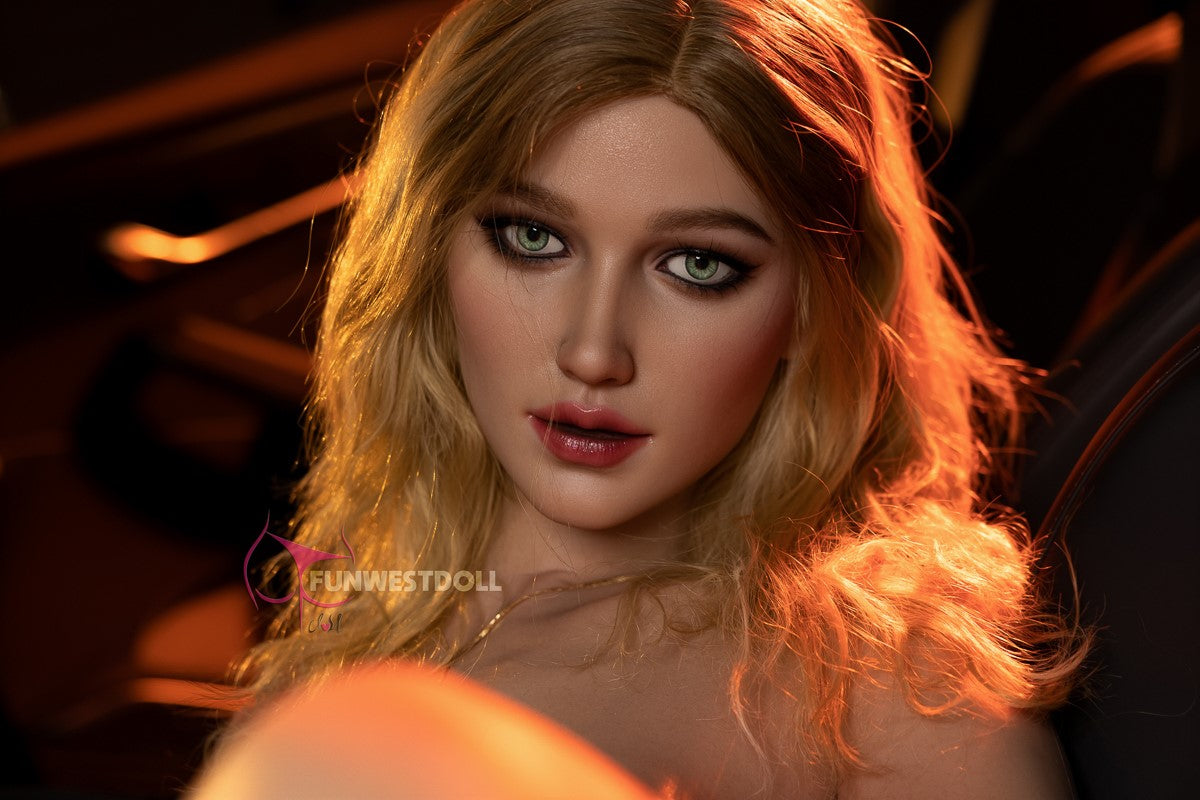 Skylar seksa lelle (FunWest Doll 168cm D-Cus #044S RST silikons)