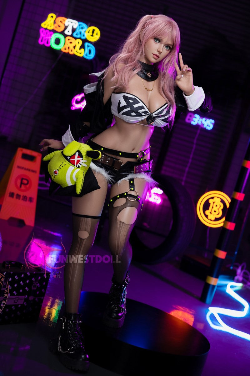 Nicole Sex Lelle (FunWest Doll 157 cm G-Cup #036S silikons)