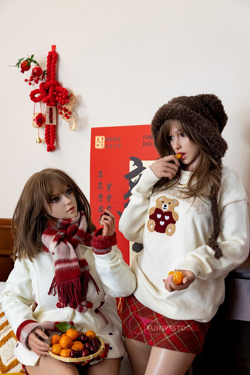 Lilija seksa lelle (FunWest Doll 156 cm F-Cup #036S silikons)
