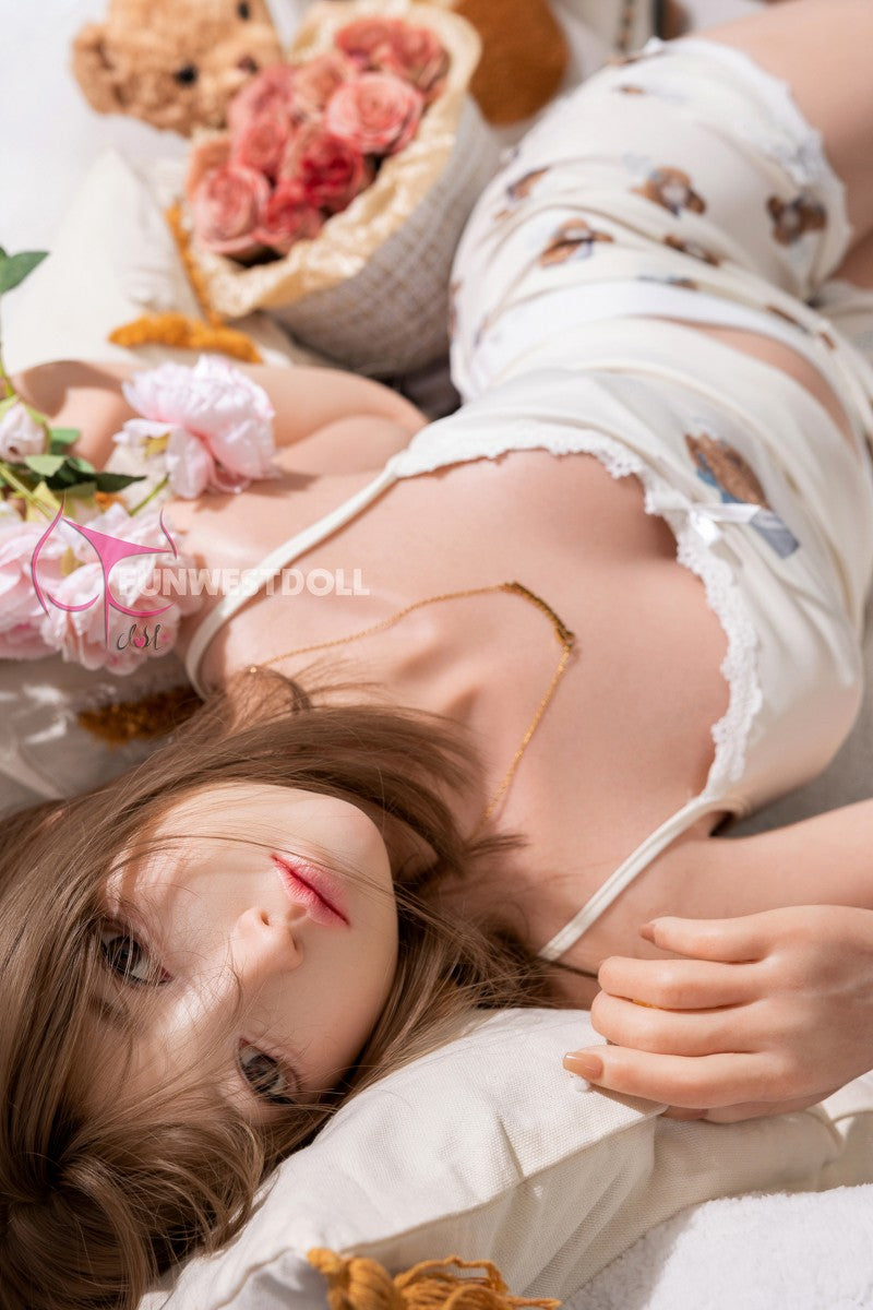 Eimija seksa lelle (FunWest Doll 159 cm A-kauss #041S silikons)