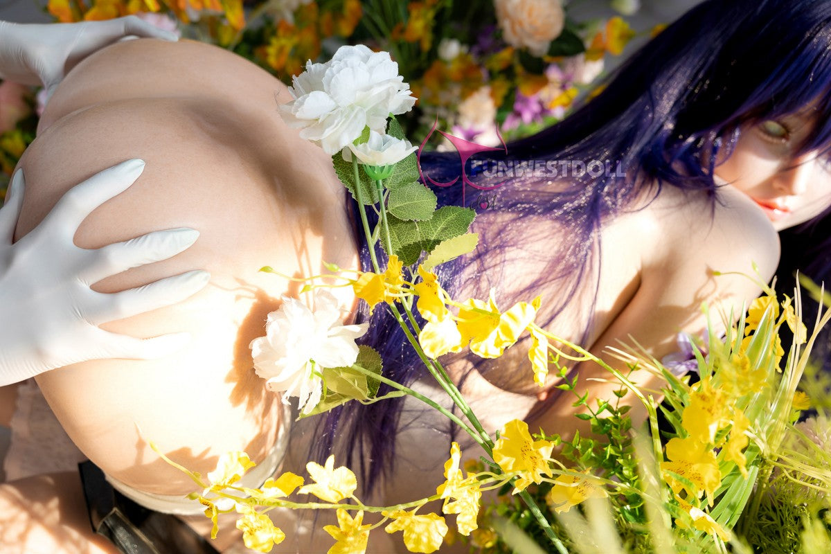 Hinata seksa lelle (FunWest Doll 159 cm A-kauss #041S silikons)