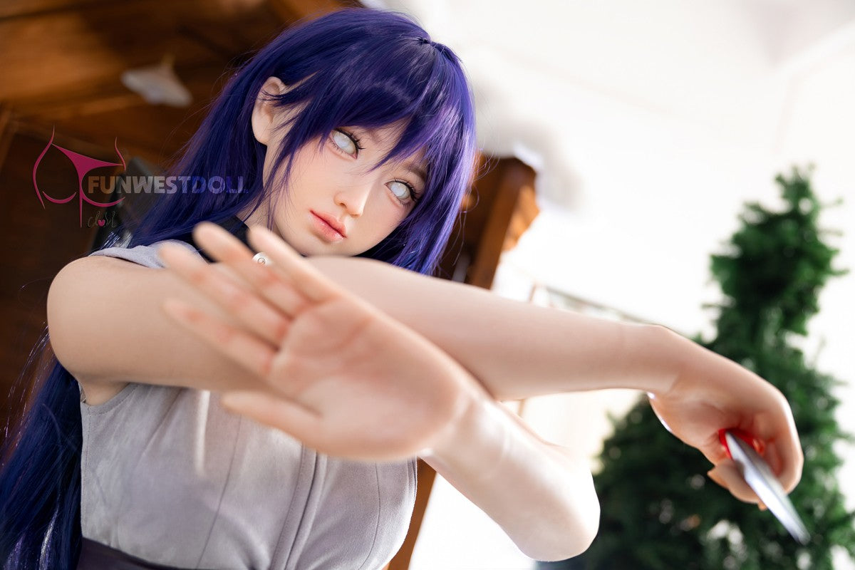 Hinata seksa lelle (FunWest Doll 159 cm A-kauss #041S silikons)