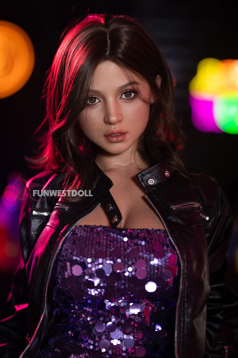 Lyra seksa lelle (FunWest Doll 157 cm G-Cup #054S silikons)