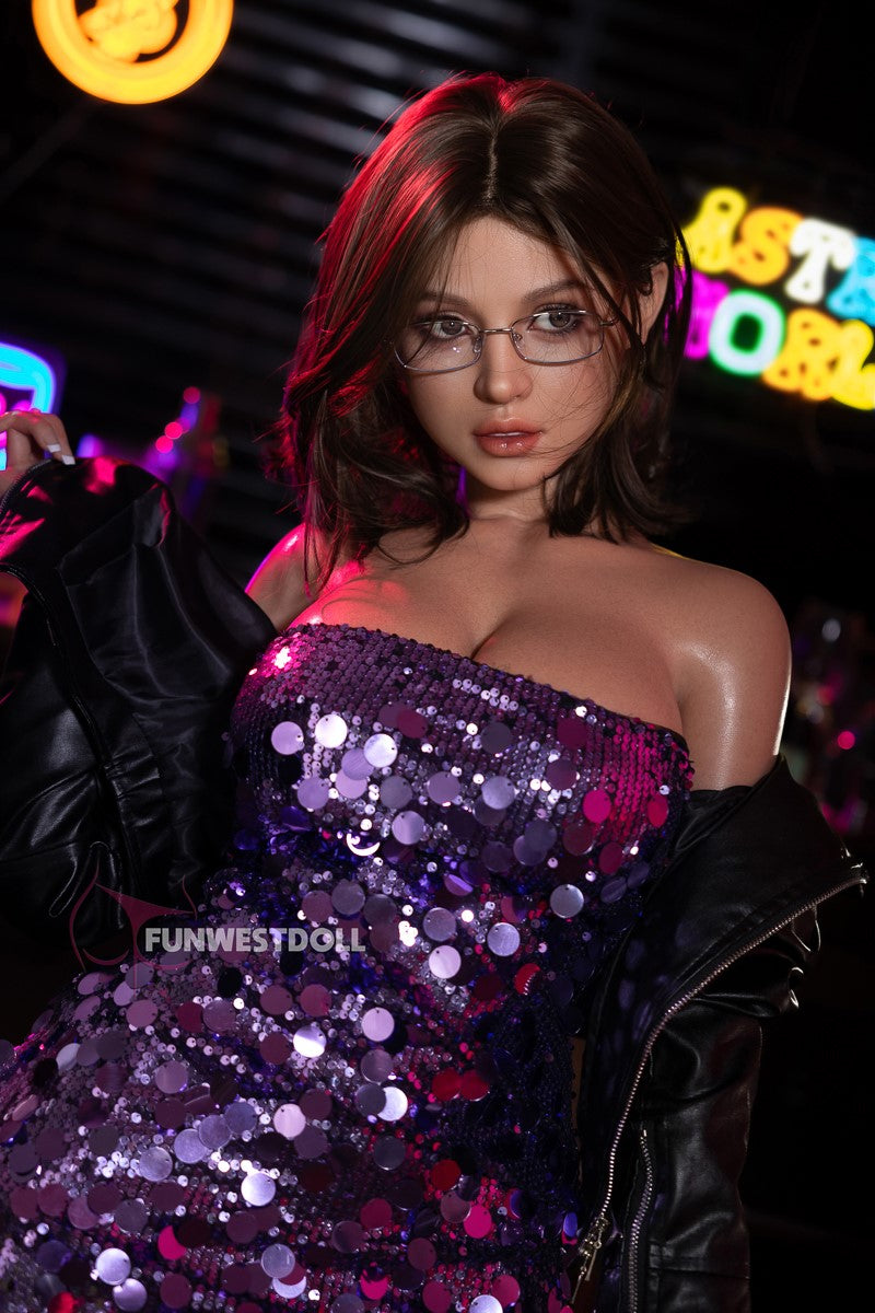 Lyra seksa lelle (FunWest Doll 157 cm G-Cup #054S silikons)
