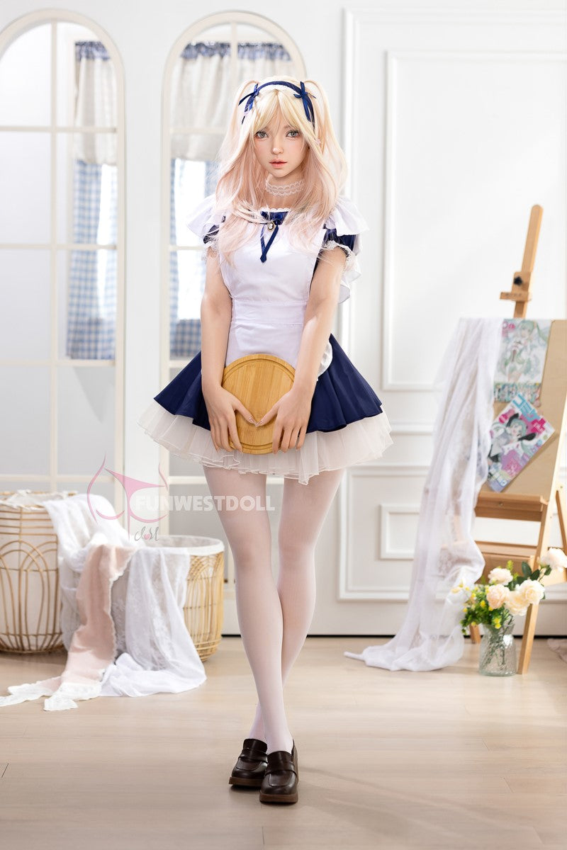 Žizele seksa lelle (FunWest Doll 159 cm A-kauss #056SJ RST silikons)