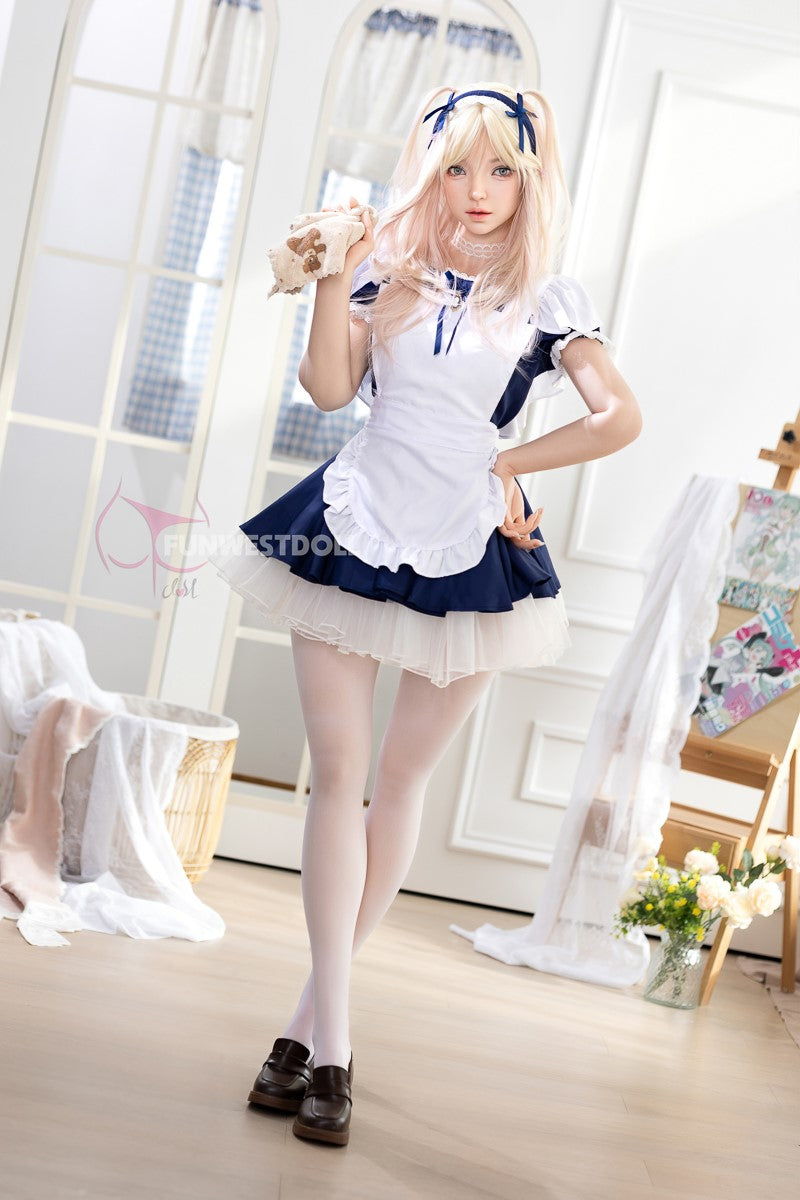 Žizele seksa lelle (FunWest Doll 159 cm A-kauss #056SJ RST silikons)