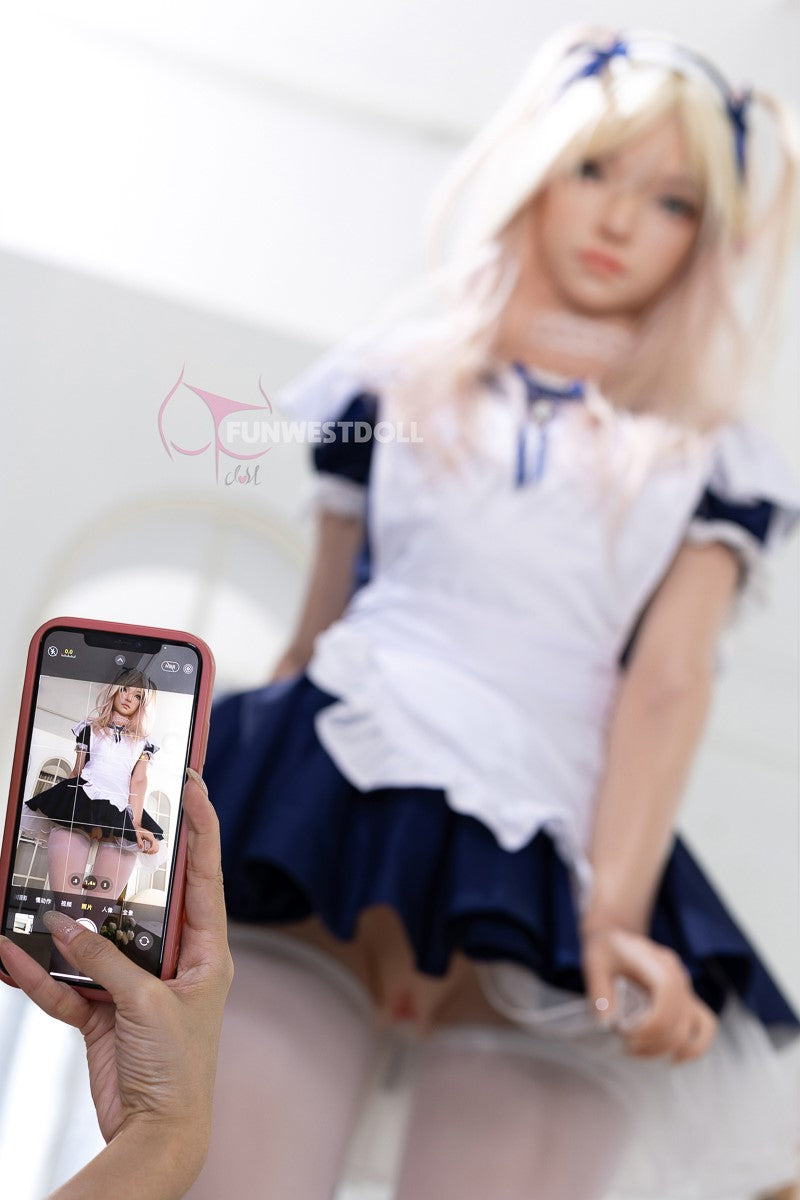 Žizele seksa lelle (FunWest Doll 159 cm A-kauss #056SJ RST silikons)