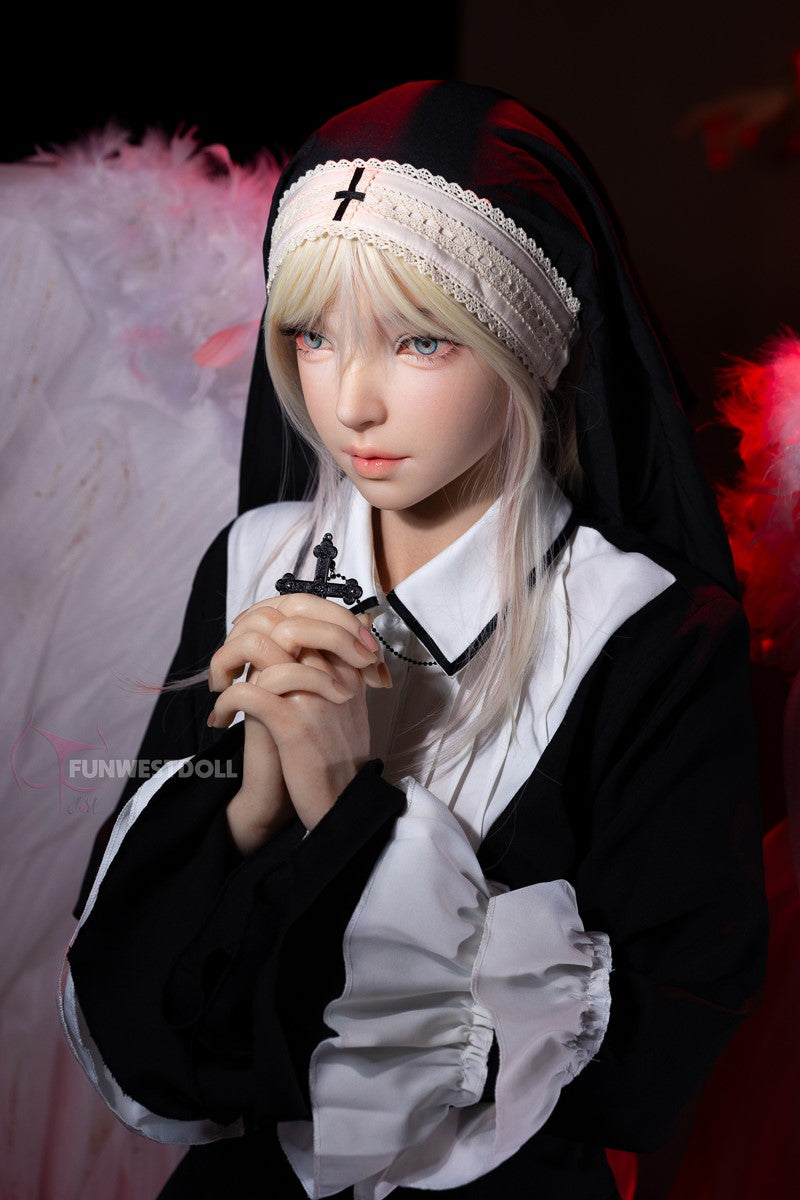 Žizele seksa lelle (FunWest Doll 159 cm A-kauss #056SJ RST silikons)