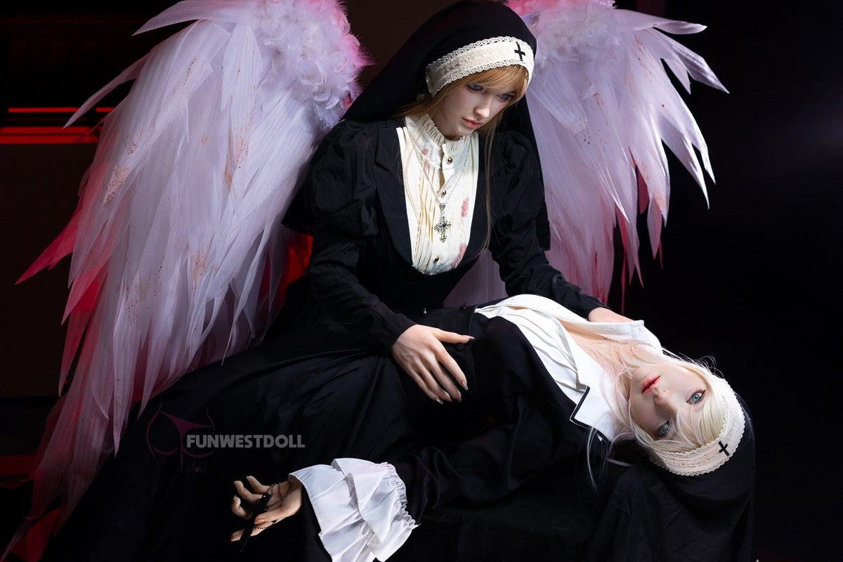 Žizele seksa lelle (FunWest Doll 159 cm A-kauss #056SJ RST silikons)
