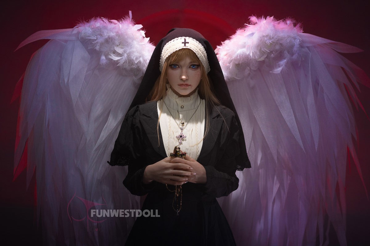 Bella seksa lelle (FunWest Doll 159 cm A-kauss #037S RST silikons)