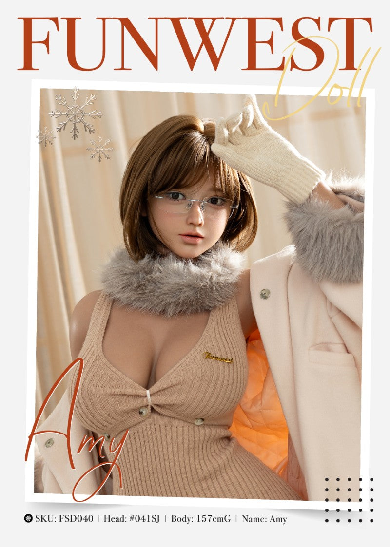 Eimija seksa lelle (FunWest Doll 157 cm G-kauss #041SJ RST silikons)