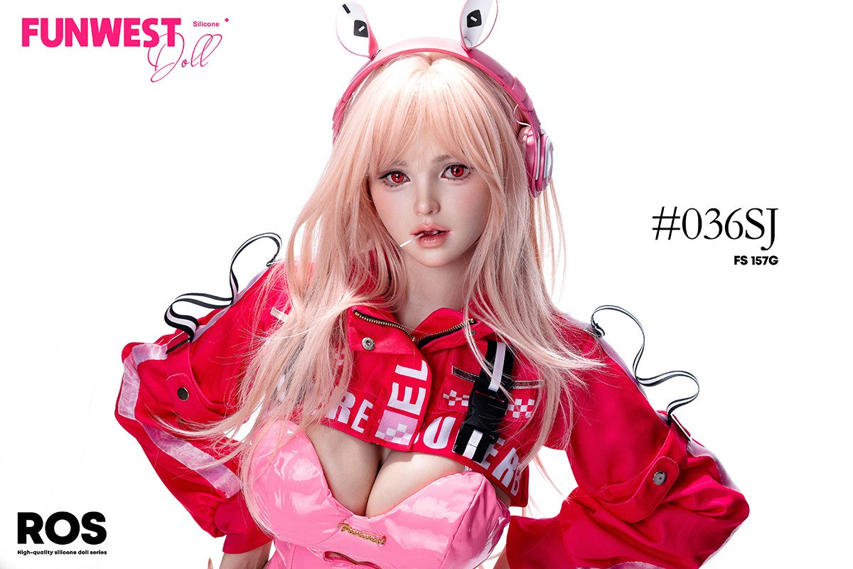 Lilija seksa lelle (FunWest Doll 157 cm G-kauss #036SJ RST silikons)