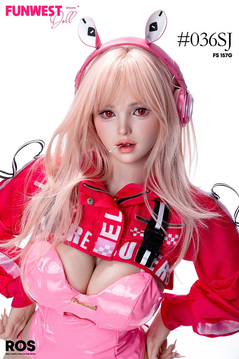 Lilija seksa lelle (FunWest Doll 157 cm G-kauss #036SJ RST silikons)