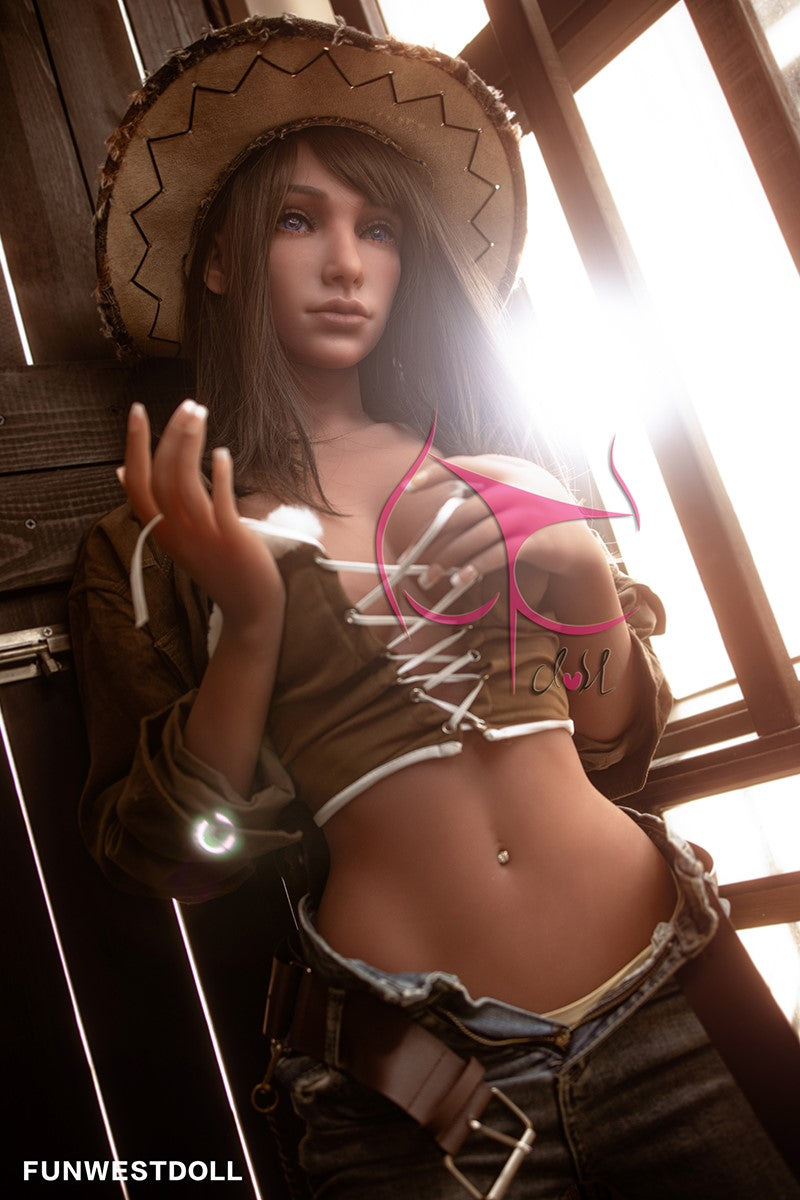 Čīna seksa lelle (FunWest Doll 158 cm C-Cup #021 TPE)