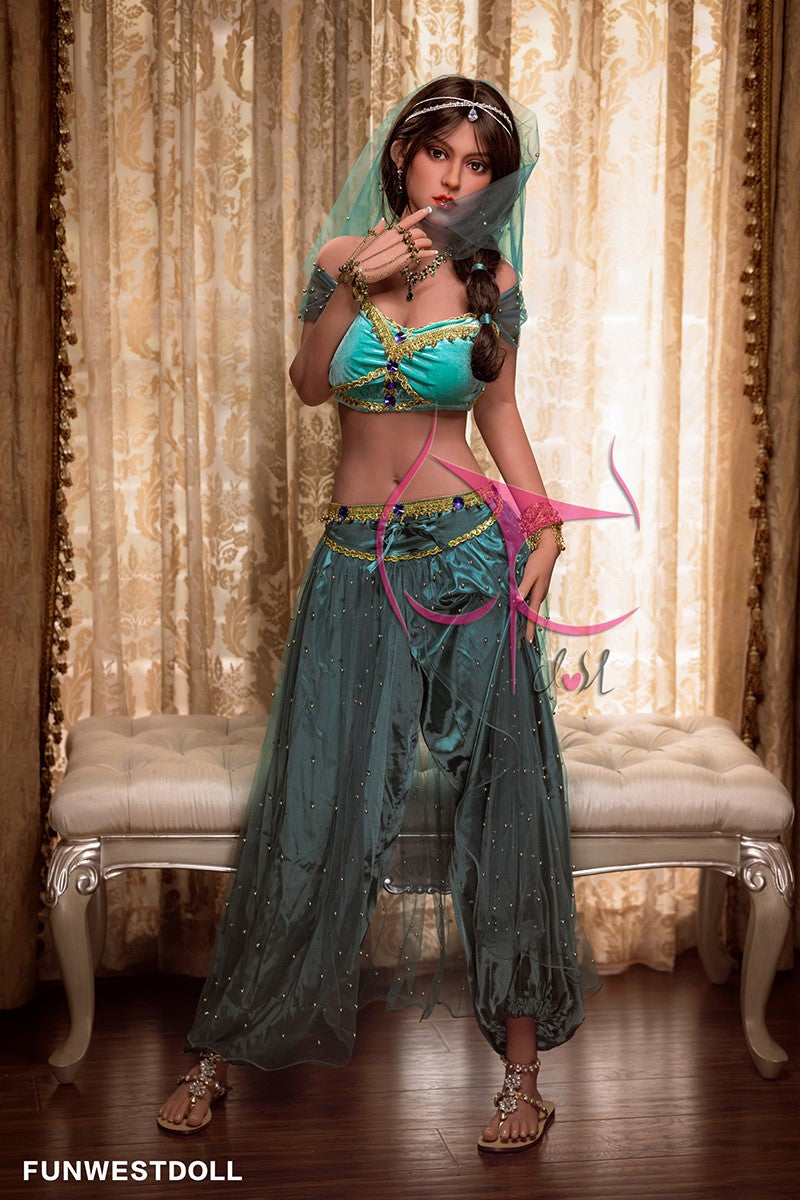 Jasmine seksa lelle (FunWest Doll 162 cm F-Cus #027 TPE)