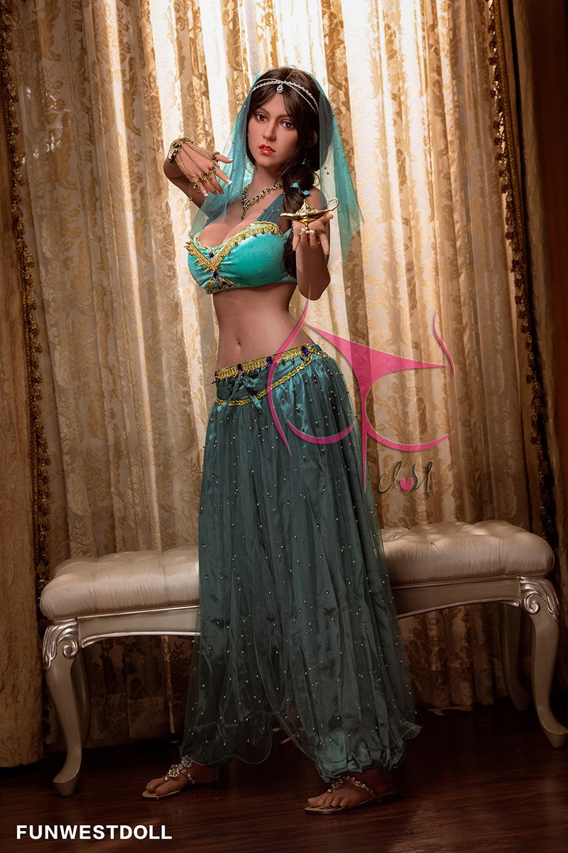 Jasmine seksa lelle (FunWest Doll 162 cm F-Cus #027 TPE)