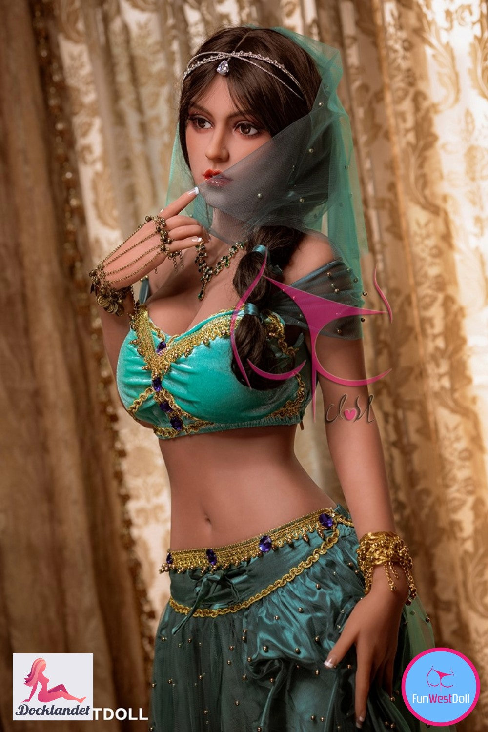 Jasmine seksa lelle (FunWest Doll 162 cm F-Cus #027 TPE)