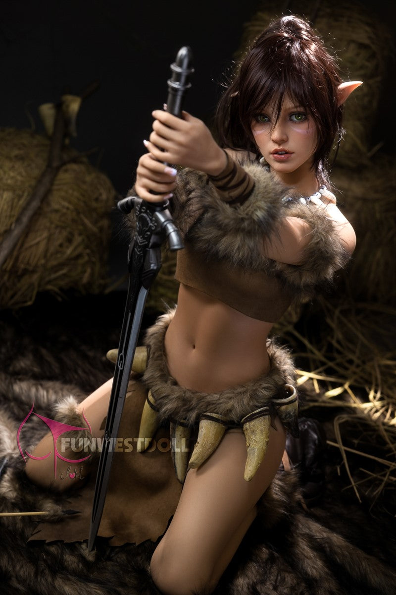 Kailija seksa lelle (FunWest Doll 159 cm A kauss #040 TPE)