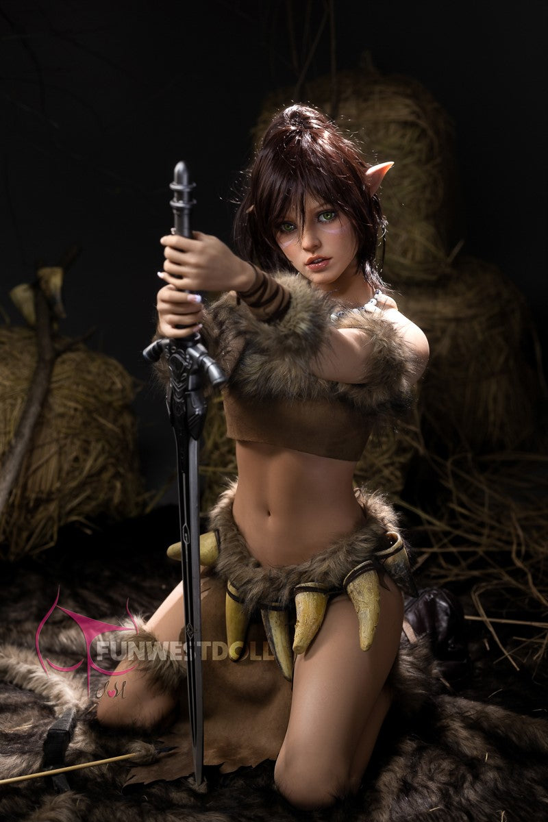 Kailija seksa lelle (FunWest Doll 159 cm A kauss #040 TPE)
