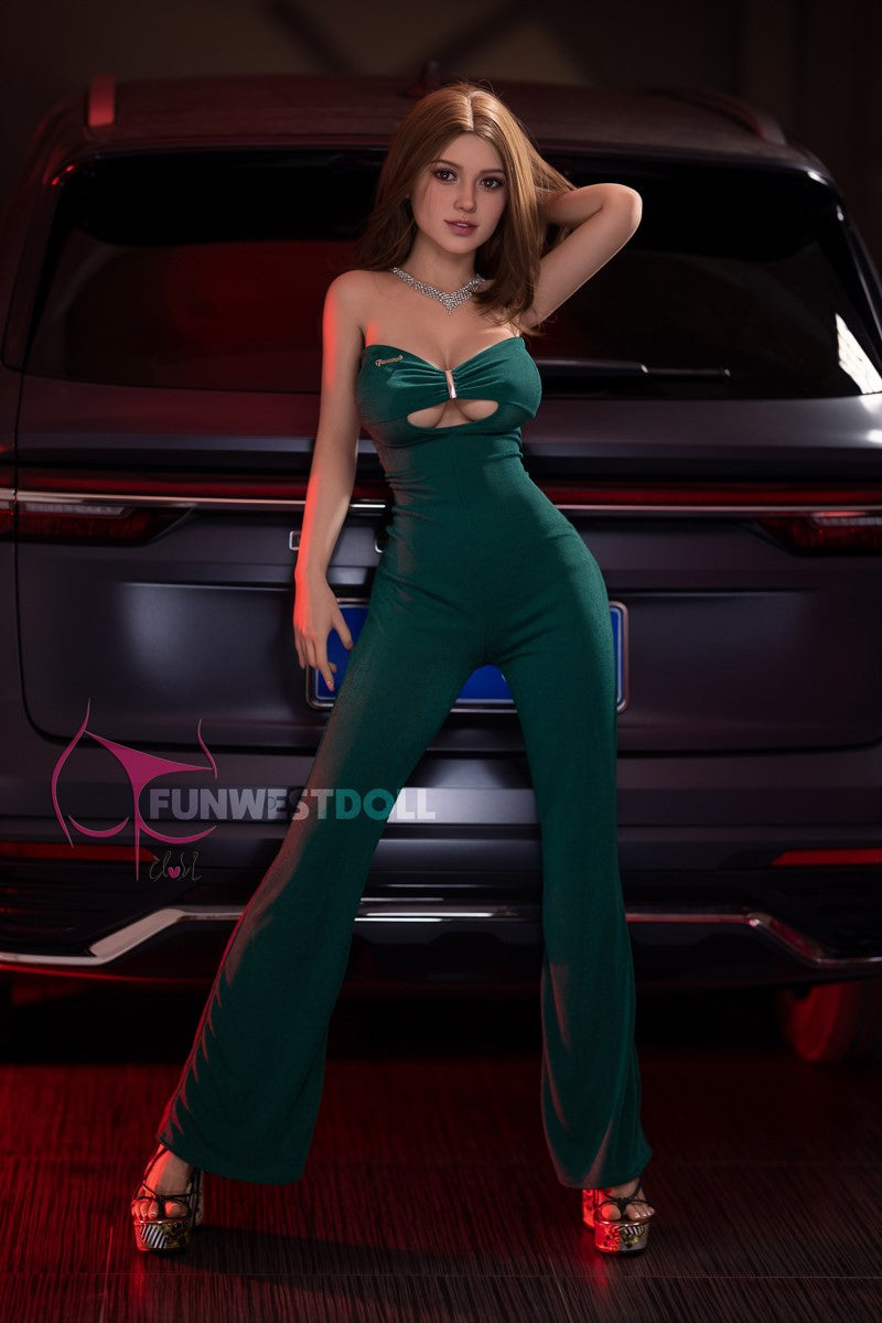 Rožu seksa lelle (FunWest Doll 155 cm F-Cus #043 TPE)