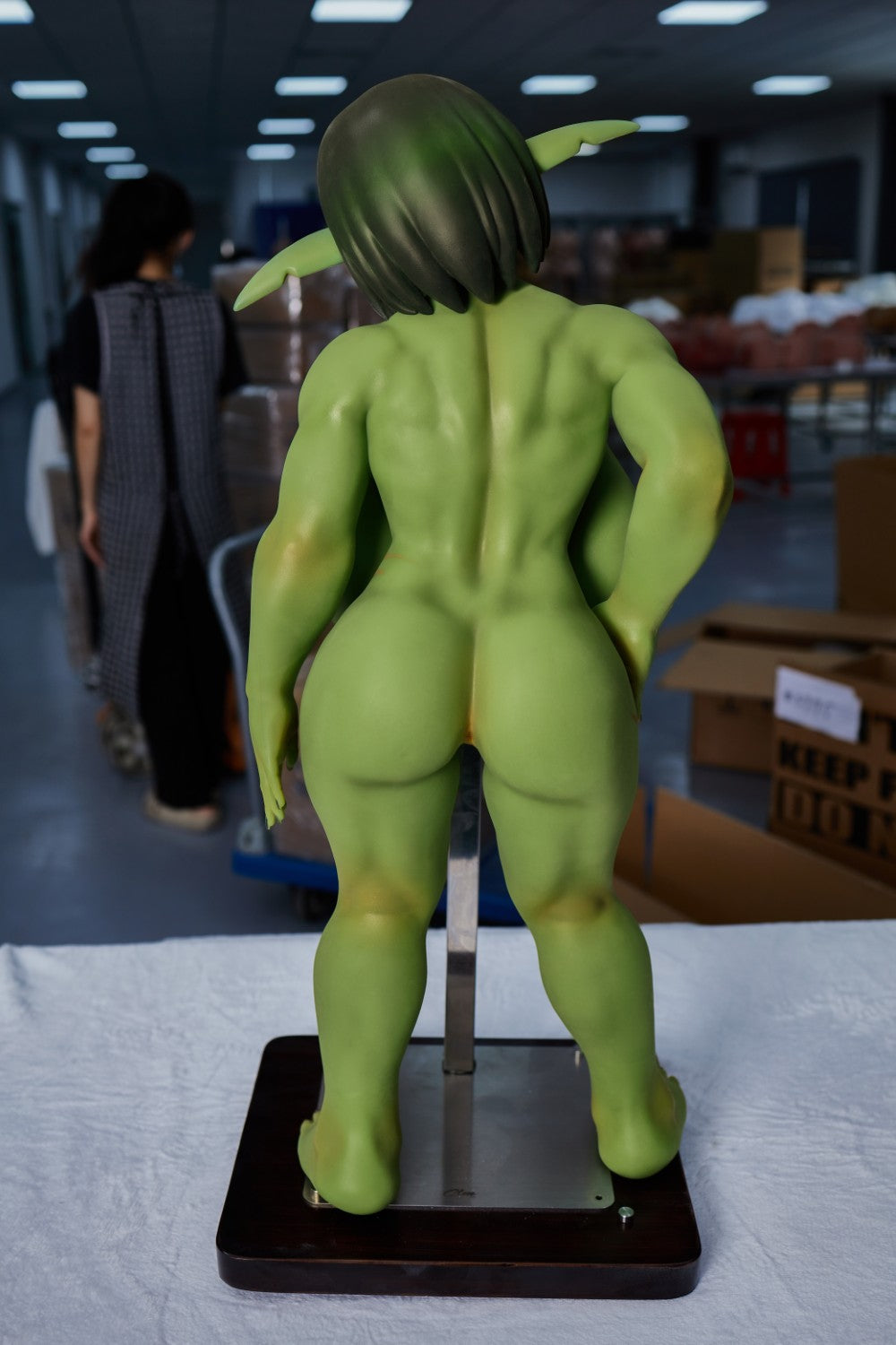 Zarga Orc Sex Doll (Climax Lelle Mini 70 cm V veida kauss, silikons)